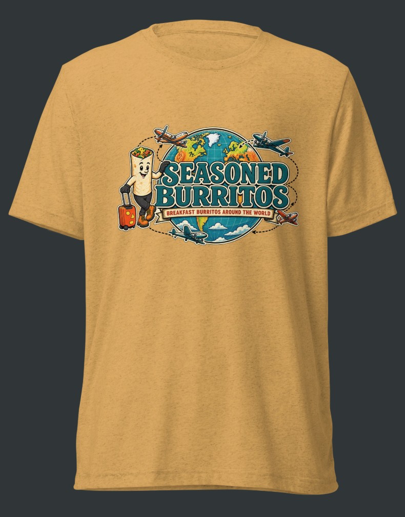 Mustard Seasoned Burritos T-shirt